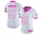 Women's Nike Atlanta Falcons #21 Deion Sanders Limited Rush Fashion Pink NFL Jersey