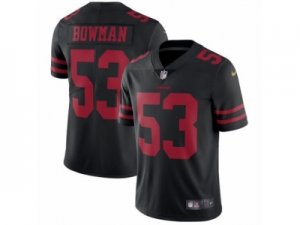 Mens Nike San Francisco 49ers #53 NaVorro Bowman Vapor Untouchable Limited Black NFL Jersey