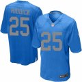 Mens Nike Detroit Lions #25 Theo Riddick Game Blue Alternate NFL Jersey