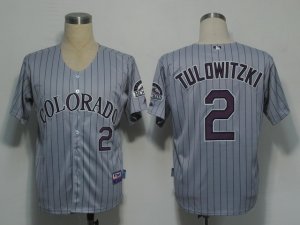 MLB Colorado Rockies #2 Tulowitzki Gery[Cool Base]