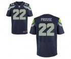 Men's Nike Seattle Seahawks #22 C.J. Prosise Elite Blue Team Color NFL Jersey