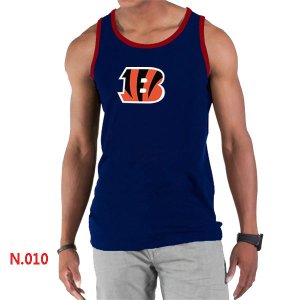 Nike NFL Cincinnati Bengals Sideline Legend Authentic Logo men Tank Top D.Blue