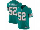 Nike Miami Dolphins #52 Raekwon McMillan Vapor Untouchable Limited Aqua Green Alternate NFL Jersey
