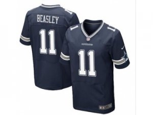 Nike dallas cowboys #11 beasley blue jerseys[Elite]