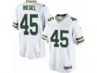 Mens Nike Green Bay Packers #45 Vince Biegel Limited White NFL Jerseyy