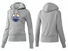 NHL Women Edmonton Oilers Logo Pullover Hoodie 23