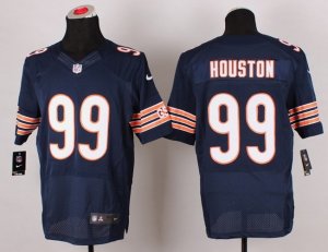 Nike Chicago Bears #99 HOUSTON blue jerseys[Elite]