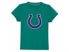 nike indianapolis colts sideline legend authentic logo youth T-Shirt green