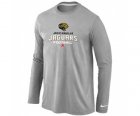 Nike Jacksonville Jaguars Critical Victory Long Sleeve T-Shirt Grey