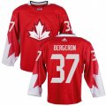 Youth Adidas Team Canada #37 Patrice Bergeron Authentic Red Away 2016 World Cup Ice Hockey Jersey