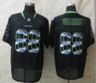 Nike Seattle Seahawks #88 Jimmy Graham Black Jerseys(Lights Out Elite)