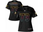 Women Nike Minnesota Vikings #73 Sharrif Floyd Game Black Fashion NFL Jersey