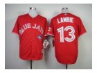 mlb jerseys toronto blue jays #13 lawrie canada red[new][lawrie]