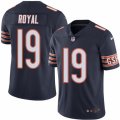 Mens Nike Chicago Bears #19 Eddie Royal Limited Navy Blue Rush NFL Jersey