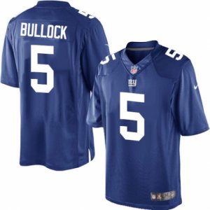 Mens Nike New York Giants #5 Randy Bullock Limited Royal Blue Team Color NFL Jersey