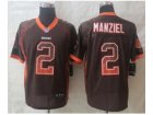 Nike jerseys cleveland browns #2 manziel brown[Elite drift fashion]