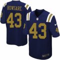 Mens Nike New York Jets #43 Julian Howsare Limited Navy Blue Alternate NFL Jersey