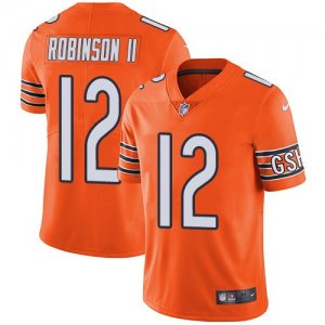 Nike Bears #12 Allen Robinson II Orange Youth Color Rush Limited Jersey