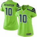 Women's Nike Seattle Seahawks #10 Paul Richardson Limited Green Rush NFL Jersey