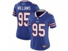 Women Nike Buffalo Bills #95 Kyle Williams Vapor Untouchable Limited Royal Blue Team Color NFL Jersey