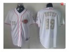 mlb jerseys cincinnati reds #19 votto white[number camo]