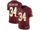 Mens Nike Washington Redskins #34 Montae Nicholson Vapor Untouchable Limited Burgundy Red Team Color NFL Jersey