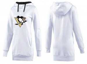 NHL Women Pittsburgh Penguins Logo Pullover Hoodie 1
