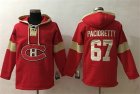 Mens Montreal Canadiens #67 Max Pacioretty Red Pullover NHL Hoodie