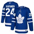 Maple Leafs #24 Kasperi Kapanen Blue Adidas Jersey