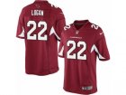 Mens Nike Arizona Cardinals #22 T. J. Logan Limited Red Team Color NFL Jersey