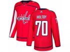 Men Adidas Washington Capitals #70 Braden Holtby Red Home Authentic Stitched NHL Jersey