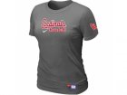 Women St. Louis Cardinals Nike D.Grey Short Sleeve Practice T-Shirt