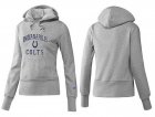 Women Indianapolis Colts Logo Pullover Hoodie-008