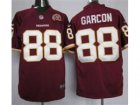 Nike NFL Washington Redskins #88 Pierre Garcon Red W 80TH Patch Jerseys(Game)