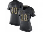 Women Nike San Francisco 49ers #10 Bruce Ellington Limited Black 2016 Salute to Service NFL Jersey