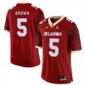 Oklahoma Sooners #5 Marquise Brown Red 47 Game Winning Streak College Football Jersey