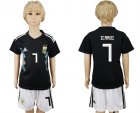 Argentina 7 ICARDI Away 2018 FIFA World Cup Youth Soccer Jersey