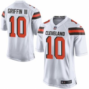 Men\'s Nike Cleveland Browns #10 Robert Griffin III Limited White NFL Jersey