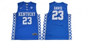 kentucky #23 Davis blue Basketball NCAA Jersey