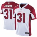 Mens Nike Arizona Cardinals #31 David Johnson Vapor Untouchable Limited White NFL Jersey