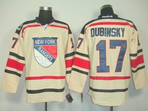 nhl new york rangers #17 dubinsky white[2011 new]