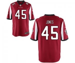 Men\'s Nike Atlanta Falcons #45 Deion Jones Game Red Team Color NFL Jersey