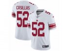 Mens Nike New York Giants #52 Jonathan Casillas Vapor Untouchable Limited White NFL Jersey