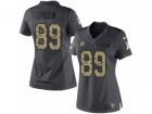 Women Nike Pittsburgh Steelers #89 Ladarius Green Limited Black 2016 Salute to Service NFL Jersey