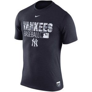 MLB Men\'s New York Yankees Nike 2016 AC Legend Issu T-Shirt - Navy