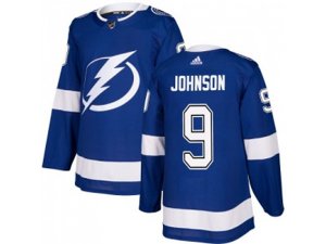 Youth Adidas Tampa Bay Lightning #9 Tyler Johnson Blue Home Authentic Stitched NHL Jersey