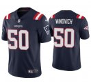 Nike Patriots #50 Chase Winovich Navy Vapor Untouchable Limited Jersey