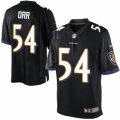 Mens Nike Baltimore Ravens #54 Zach Orr Limited Black Alternate NFL Jersey