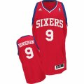 Men's Adidas Philadelphia 76ers #9 Gerald Henderson Swingman Red Road NBA Jersey