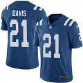 Nike Colts #21 Vontae Davis Royal Vapor Untouchable Limited Jersey